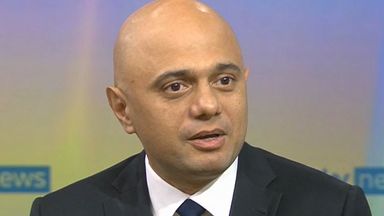 Sajid Javid says he believes in choice for patients to see GPs either in person or remotely